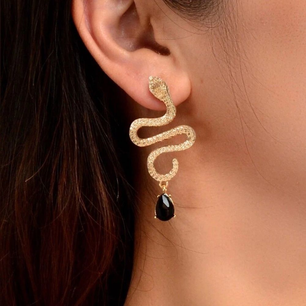 Snake  earrings M188